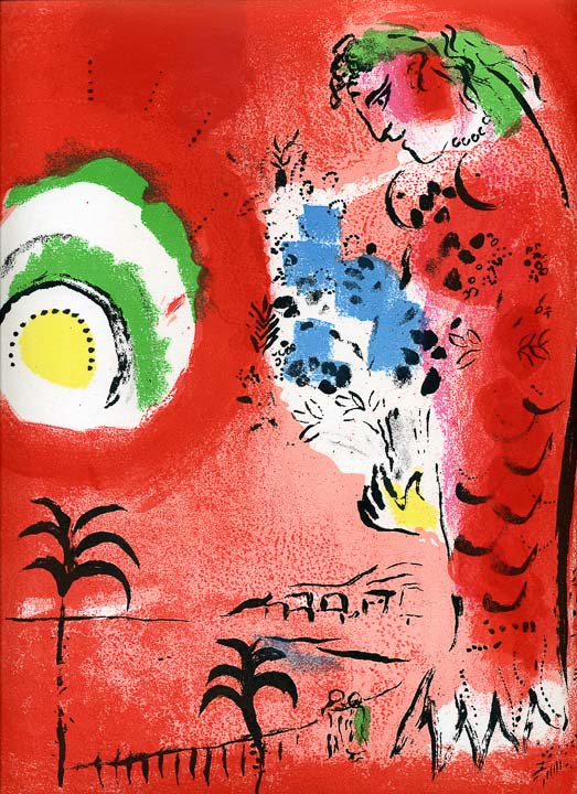 Marc Chagall - Baie-des-Anges, Lithographie