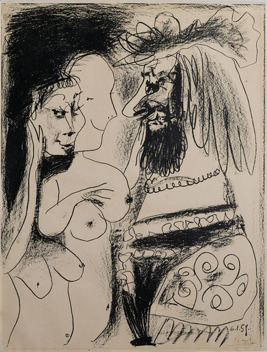 Pablo Picasso - Le vieux Roi