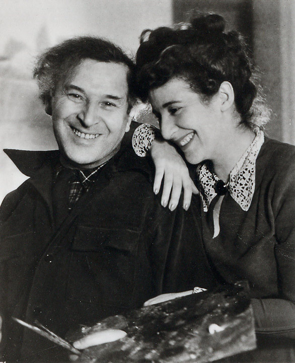 Marc Chagall und Tochter